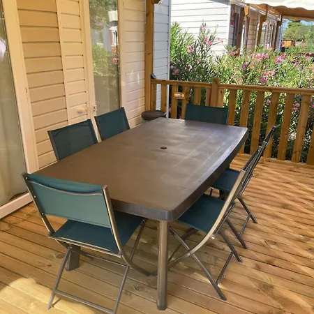 Mobilhome 4/6 Les Sables Du Midi Campingplatz Sérignan