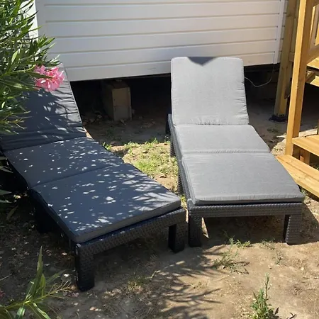 Campingplatz Mobilhome 4/6 Les Sables Du Midi
